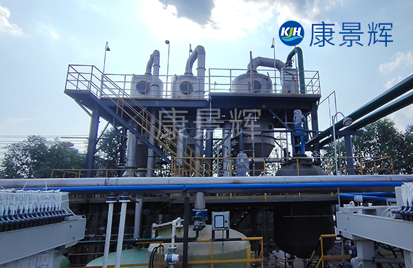 5t/h鎢酸鈉、氫氧化鈉三效蒸發(fā)結晶系統(tǒng)